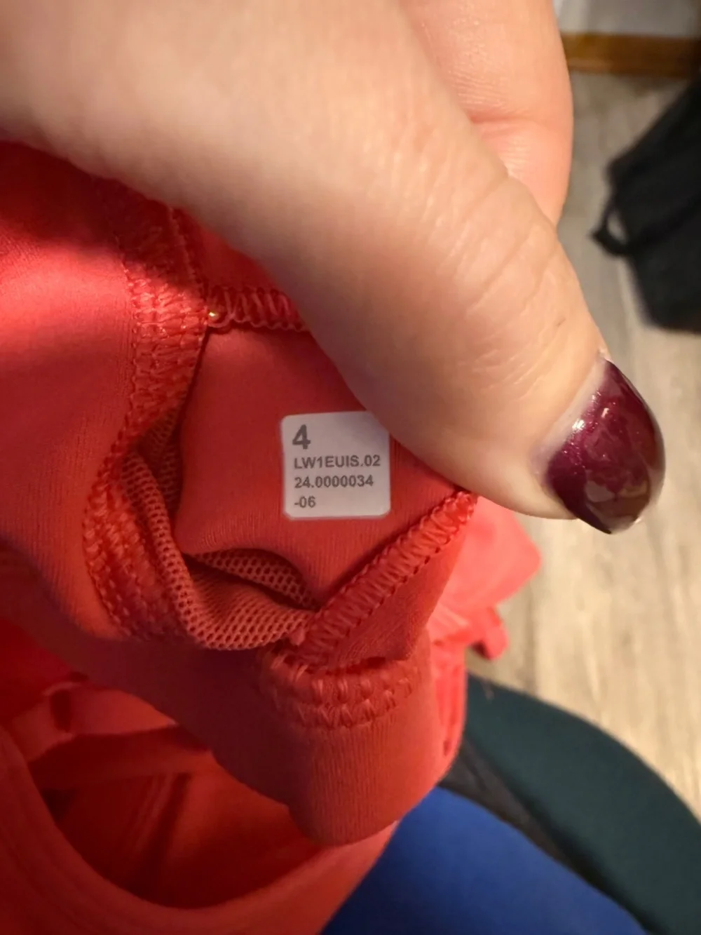 Lululemon Align T Strap Tank Glaze Pink Size 4 Light Support - Picture 4 of 6